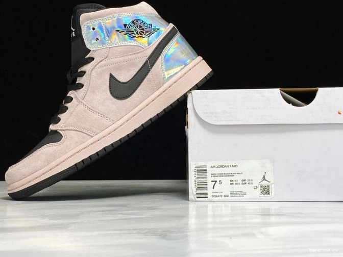 Jordan Air Powder Iridescent BQ6472-602 Mid (W) 1 Dirty 0728